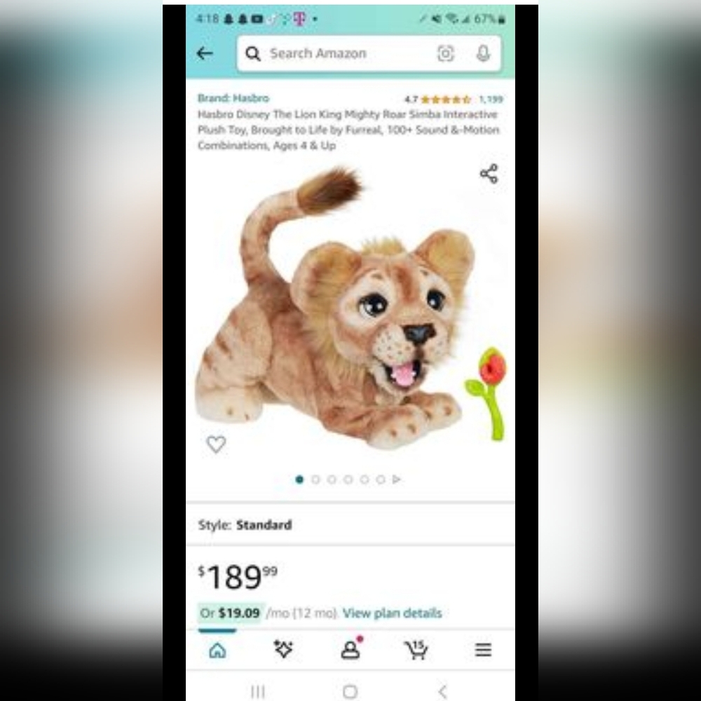 Simba lion